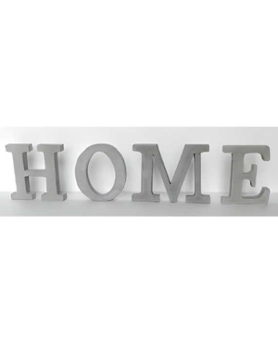 Concrete Word Decor “HOME”