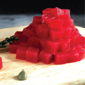 Frozen Yellowfin Tuna Cube CO/ TS Treatment