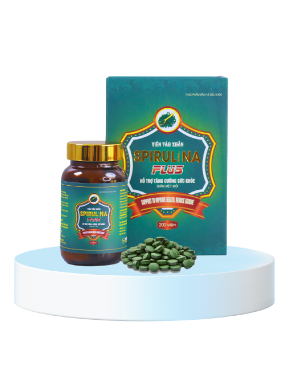 Spirulina Capsules Plus
