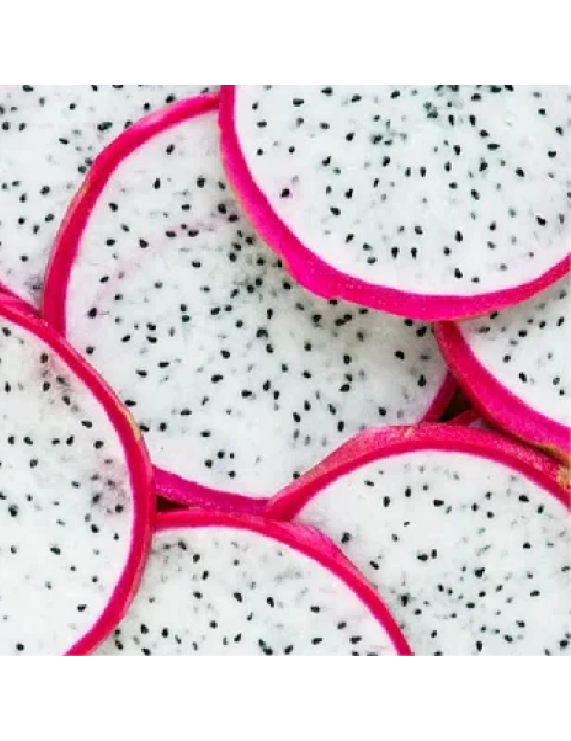 Slices White Dragon Fruit