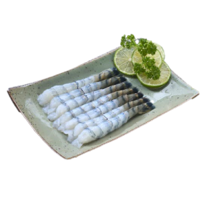 Black Tiger Shrimp Nobashi with Blanched Tail