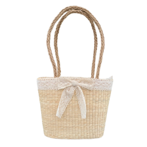 Fashionable Water Hyacinth Hand Bag for Women