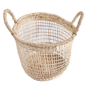 Floppy Woven Seagrass Storage Basket