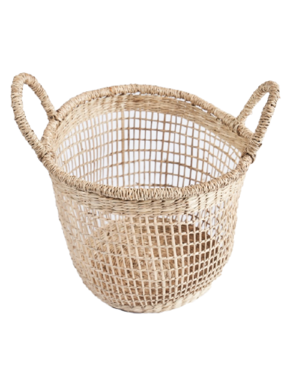Floppy Woven Seagrass Storage Basket