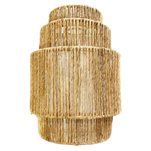 Jute Wall Light Lamp Shade Home Decor