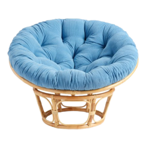 Rattan Chair with Cushion
