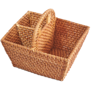 Rectangular Bamboo Kitchen Storage Rack