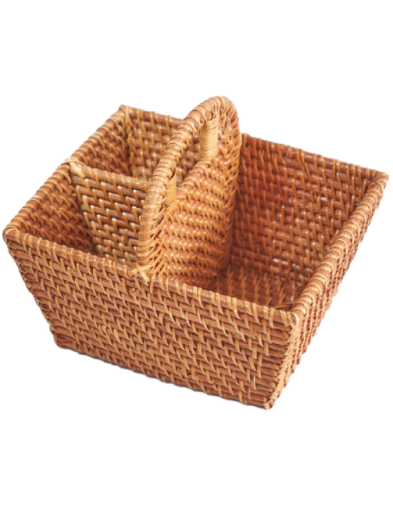 Rectangular Bamboo Kitchen Storage Rack