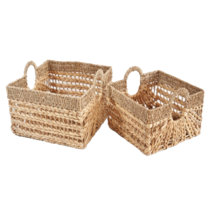 Seagrass Water Hyacinth Storage Basket