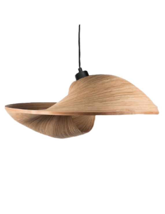 Shell Spun Bamboo Celling Lamp Shade Pendant