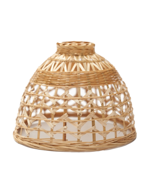 Woven Bamboo Lamp Shade Hanging for Home Decor