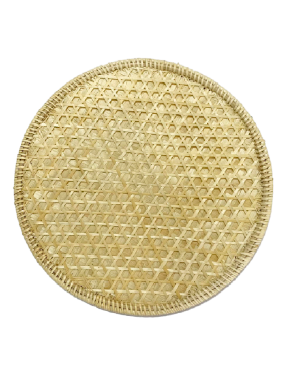 Woven Bamboo Rattan Placemat (3 Layers)