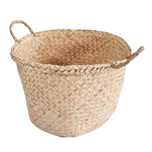 Woven Seagrass Laundry, Storage Basket