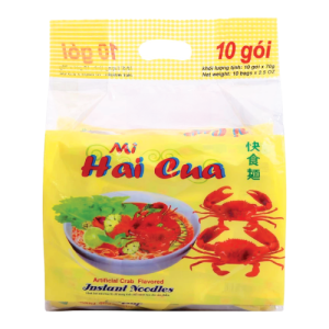 Instant Ramen Noodles Artificial Crab Flavor
