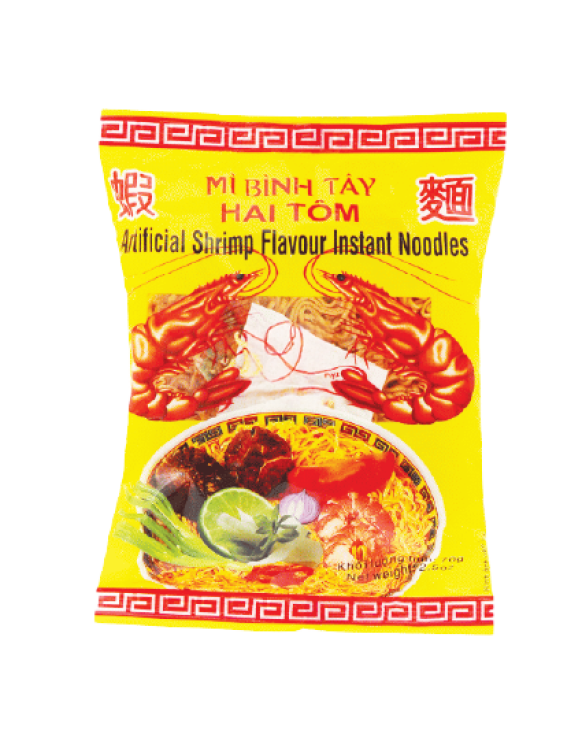 Instant Ramen Noodles Artificial Shrimp Flavor