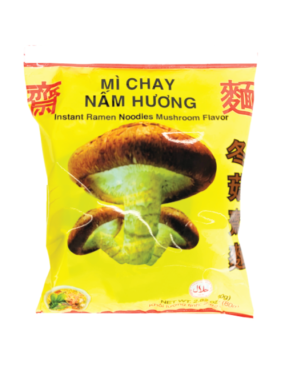 Instant Ramen Noodles Mushroom Flavor