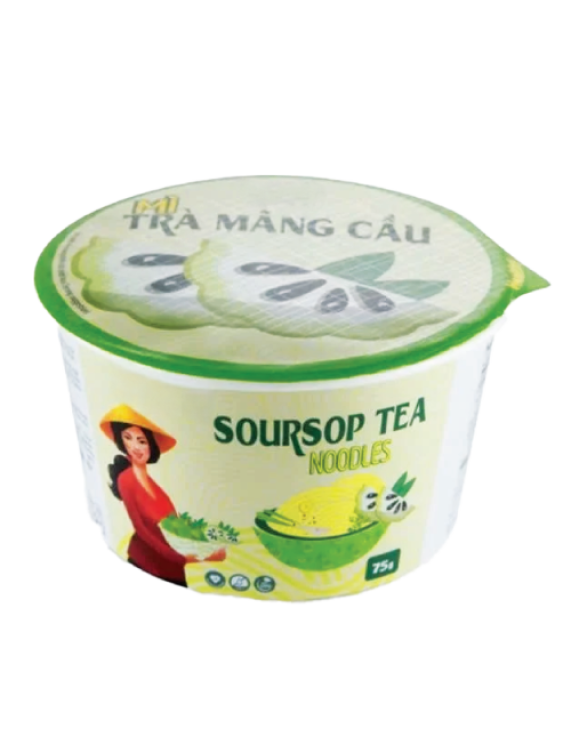 Instant Ramen Noodles Soursop & Vegetable Flavor