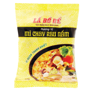 Instant Ramen Noodles Vegetable & Mushroom Flavor