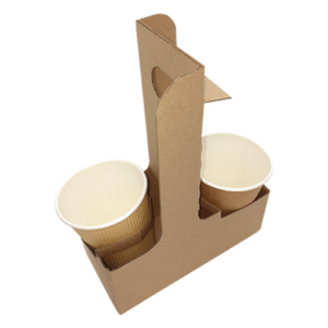 Paper Box For 2 Cups