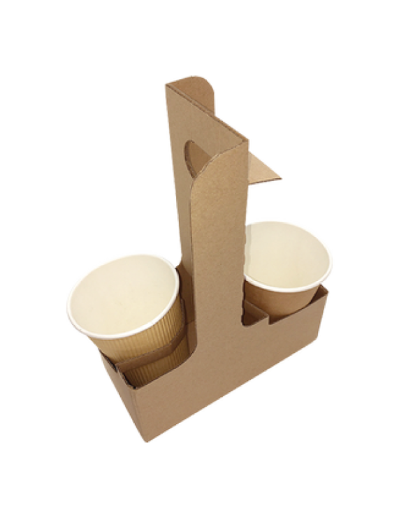 Paper Box For 2 Cups