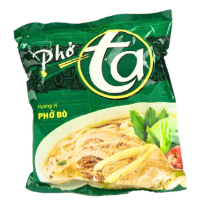 Instant Pho Rice Noodles Artificial Beef Flavor