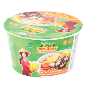 Instant Pho Rice Noodles Vegetable & Mushroom Flavor-Bowl