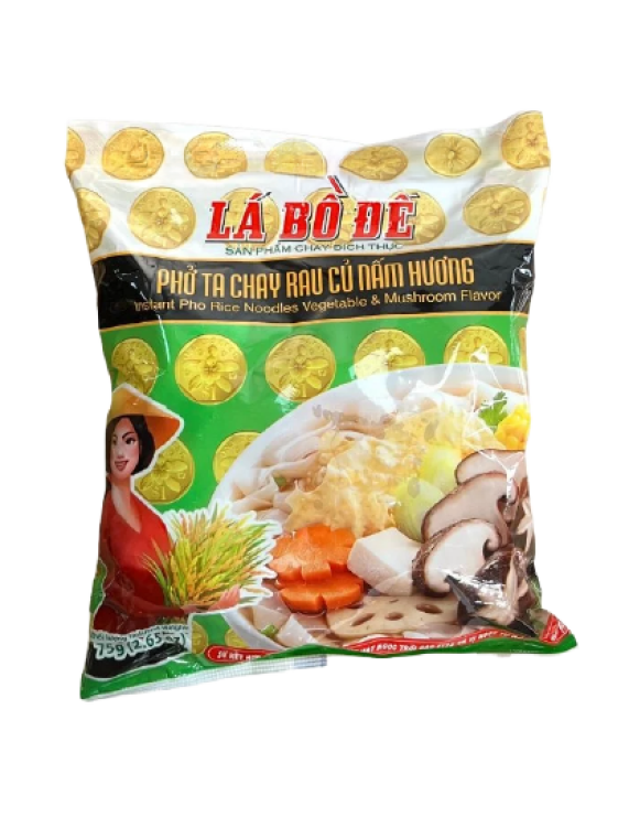 Instant Pho Rice Noodles Vegetable &Mushroom Flavor
