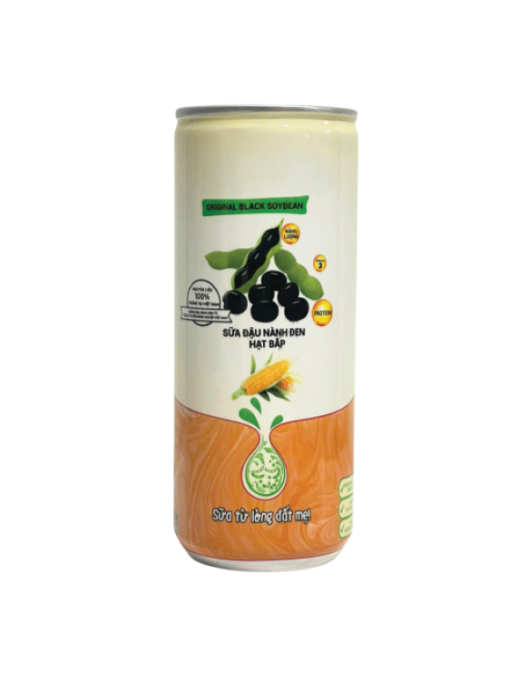 Black Soy Milk with Corn