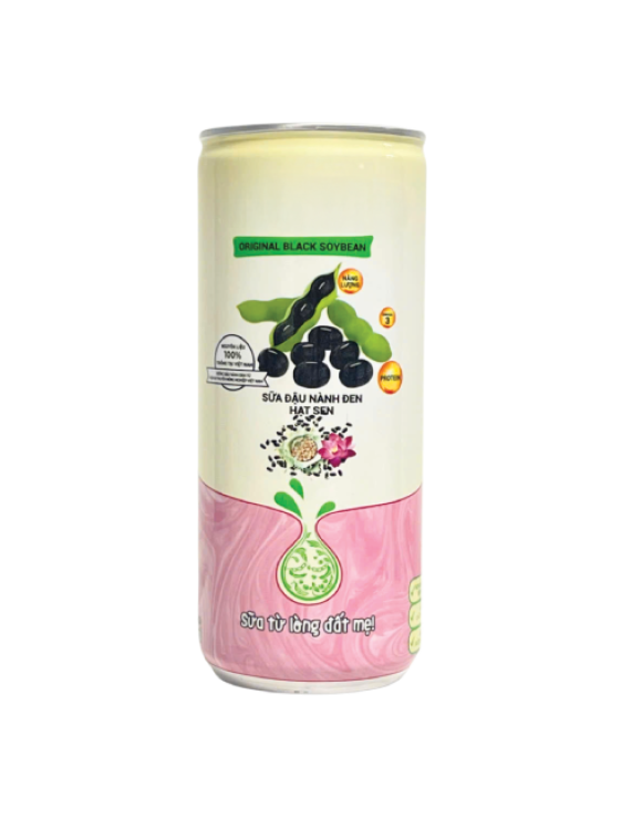 Black Soy Milk with Lotus Seeds