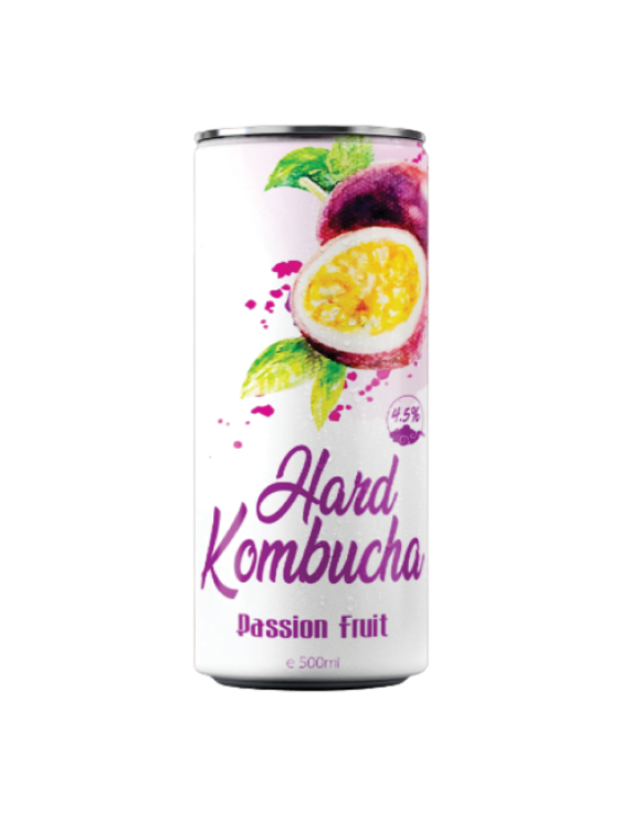 Hard Kombucha Passion Fruit