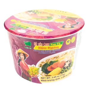Instant Rice Noodles Vegetables & Mushroom Flavor-Bowl