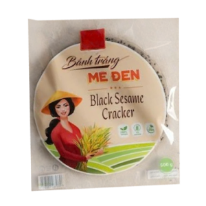 Black Sesame Rice Cracker