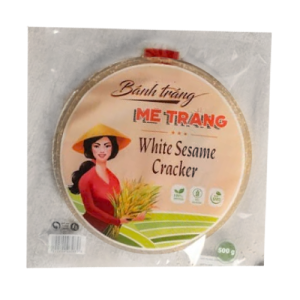 White Sesame Rice Cracker
