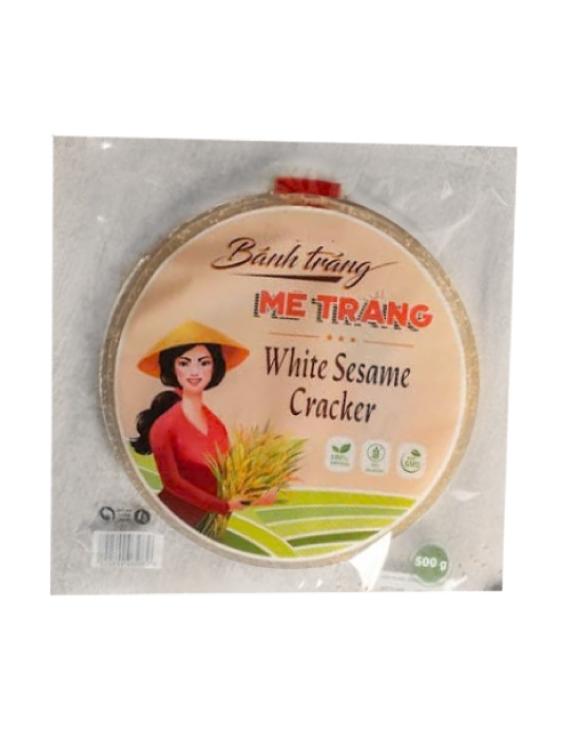 White Sesame Rice Cracker