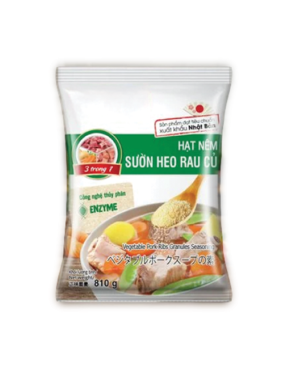 Pork rib seasoning with vegetables (from Japan)